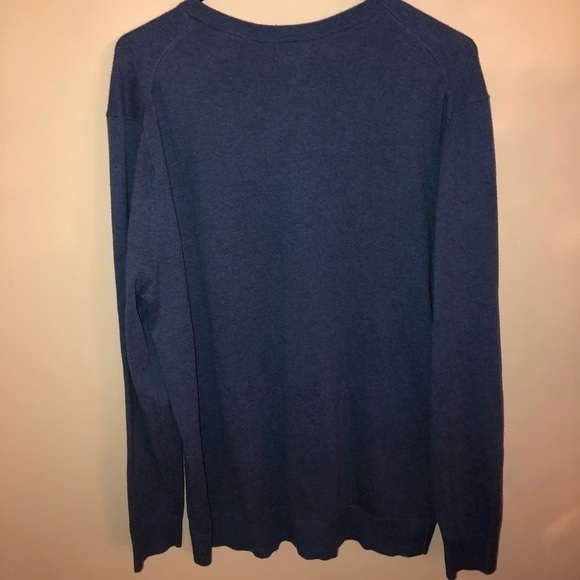 Old navy size large blue v neck sweater - Picture 5 of 7